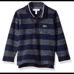 Lacoste Boys Long Sleeve Polo